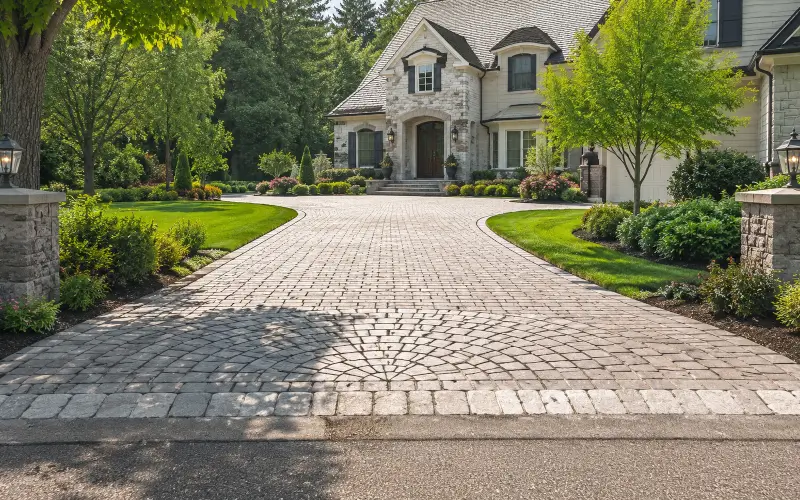 Paver Driveway 